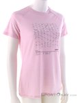 Odlo Merino Tencel Hyper Map Damen T-Shirt-Pink-Rosa-M