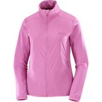 Salomon Essential Lightwarm Hybrid  Damen  Fleecejacke pink Größe M Trekking  