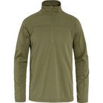 Fjällräven Abisko Lite Fleece Half Zip  Herren  Pullover gruen Größe S Trekk