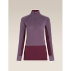 ICEBREAKER Damen Unterhemden ku.Arm Da Mer 200 ZoneKnit LS Half Zip, Größe M i