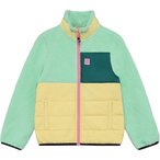 Color Kids Quilt Fleece  Kinder  Isolationsjacke gruen Größe 122 Trekking  Ela