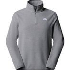 THE NORTH FACE Herren Pullover M GLACIER FLEECE 1/4 ZIP JACKET, Größe L in Gra