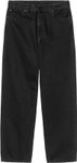 Carhartt WIP - Klassisch geschnittene Jeans - Aaron Pant Denim Black Stone Washe