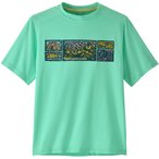Patagonia Cap SW  Kinder  T-Shirts tuerkis Größe 148 Lifestyle  Elastisch