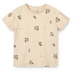 LIEWOOD - Kid's Apia Printed Shortsleeve T-Shirt - T-Shirt Gr 98/104 beige