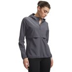 UNDER ARMOUR Damen Jacke UA VELOCITI PRO STORM JKT, Größe L in Grau