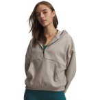 UNDER ARMOUR Damen Kapuzensweat UA ICON FLEECE HZ HOODIE, Größe S in Grau