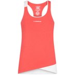La Sportiva Women´s Paige Tank Top, L, hibiscus/white