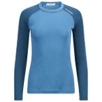 Aclima - Women's WW Crew Neck - Merinounterwäsche Gr S blau