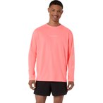 Asics Fujitrail Logo  Herren  Laufshirts rosa Größe S Trailrunning | Laufen  S
