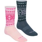 Kari Traa Puffin 2er Pack  Damen  Freizeitsocken rosa Größe 36  Lifestyle  Ela