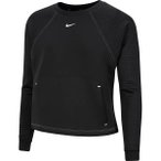 NIKE Damen Sweatshirt "Fleece Crew", Größe XL in Schwarz