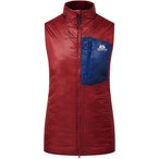 Mountain Equipment Oreus Weste Damen  Kunstfaserwesten rot Größe XL Trekking  