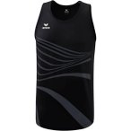 ERIMA Herren T-Shirt RACING singlet, Größe M in Schwarz