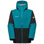 Mammut - Linard Guide Hardshell Hooded Jacket - Hardshelljacke Gr L schwarz/rot