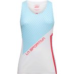 La Sportiva Flow Tank Damen Laufshirt ( Pink M Größe,)