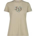 CMP Print  Damen  T-Shirts beige Größe L Trekking  Hautfreundlich