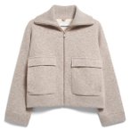 ARMEDANGELS - Women's Cotton-Wool Knit Jacket - Freizeitjacke Gr M grau