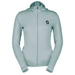 Scott - Women's Hoody Defined Light - Fleecejacke Gr XS grau/türkis