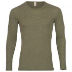 Engel - Shirt L/S - Merinounterwäsche Gr 46/48 oliv