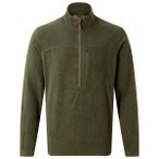 Sherpa - Rolpa Eco Zip Tee - Fleecepullover Gr L oliv