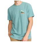 Revolution - Printed T-Shirt 1459 TER - T-Shirt Gr M türkis