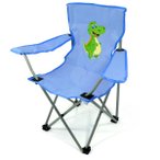 Basic Nature - Travelchair Kids - Campingstuhl Gr 65 x 57 x 30 cm blau