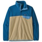 Patagonia - Lightweight Synch Snap-T P/O - Fleecepullover Gr L blau/beige