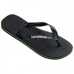 Havaianas - Brasil Logo - Sandalen Brazil 35/36 schwarz