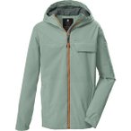 KILLTEC Kinder Funktionsjacke KOS 125 BYS JCKT, Größe 128 in Grau