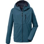 KILLTEC Kinder Funktionsjacke KOS 124 BYS SFTSHLL JCKT, Größe 152 in Blau