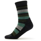 Stoic - Kid's Merino Trekking Crew Socks Stripes - Wandersocken 27-30 schwarz