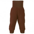 Engel - Baby Hose mit Nabelbund - Fleecehose Gr 86/92 braun