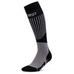 CEP - Women's Ski Ultralight Tall 3.0 - Skisocken  II grau/schwarz