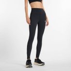 NEW BALANCE Damen Tights NB Sleek High Rise Legging 27", Größe XS in Schwarz