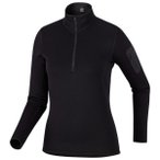 Arc'teryx - Women's Rho SV Zip Neck - Kunstfaserunterwäsche Gr L schwarz