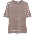 Armedangels Jaanisara Fine Stripe  Damen  T-Shirts braun Größe L Lifestyle  Ha