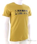Ocun Classic T Hands in Crack Herren T-Shirt-Gelb-L