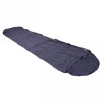 Cocoon - MummyLiner Cotton Flanell - Reiseschlafsack Gr 241 x 90/56 cm  Blau