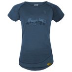 Grüezi Bag - Women's Uhura - Merinoshirt Gr XS ocean cave