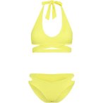 CHIEMSEE Damen Bikini, Größe 34A/B in Gelb