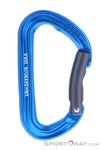 Ocun Hawk Bent Schnappkarabiner-Blau-One Size
