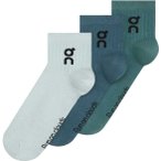 On Logo Mid 3 Paar Socken Unisex ( Mint 39-42)