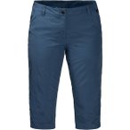 JACK WOLFSKIN Damen Shorts Kalahari 3/4 Pants Women, Größe 34 in Blau