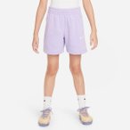 NIKE Kinder Shorts Ki G NSW CLUB FT 5IN SHORT LBR, Größe S in Lila