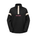Picture - Women's Velora 1/4 Fleece - Fleecepullover Gr XL schwarz