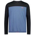 Mons Royale - Diversion Merino Bike Jersey L/S - Radtrikot Gr S blau/schwarz