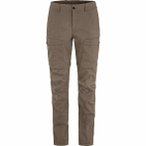Fjällräven Abisko Hybrid Trail Damen Zip-Off-Hose ( Hellbraun 42)