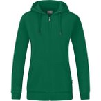 JAKO Damen Funktionsjacke Kapuzenjacke Organic, Größe 34 in Grün