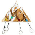 YY Vertical - Keyholder Aiguille Du Midi Edition - Wandhalterung wood